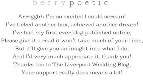 Liverpool Wedding Blog!